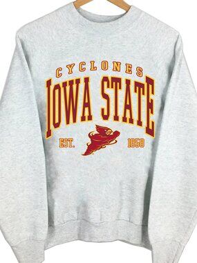 NCAA Iowa State Cyclones Varsity Teams Retro Shirt Sweatshirt Sweater